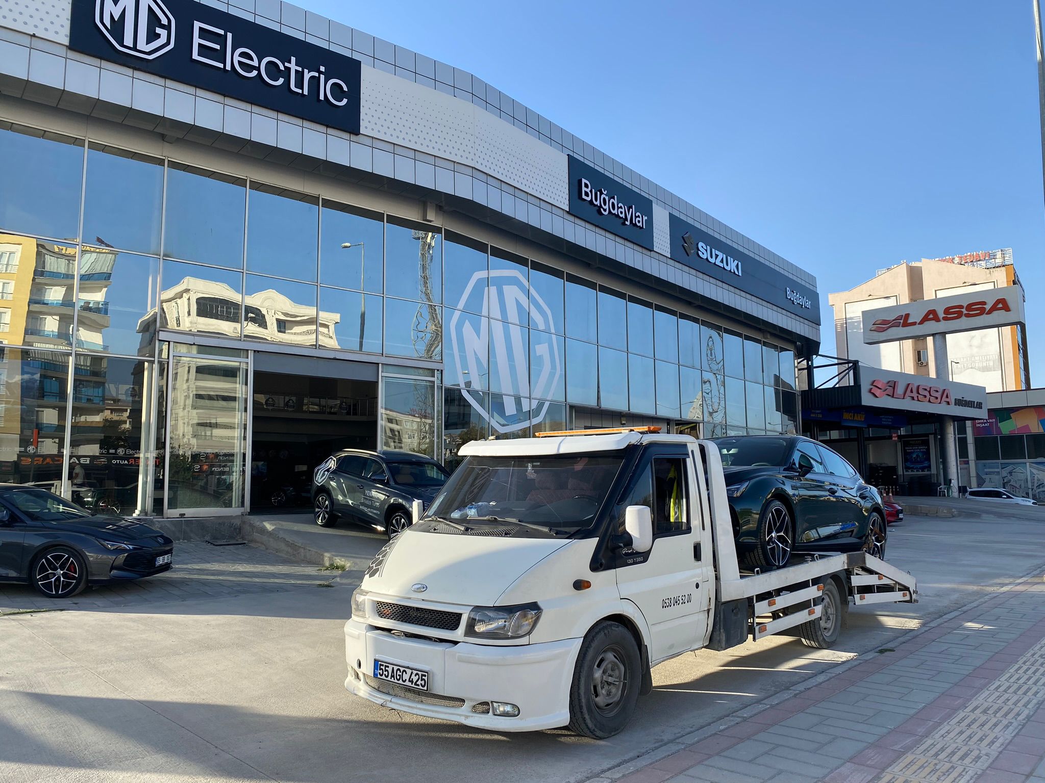 Van bayi çekici araç servis